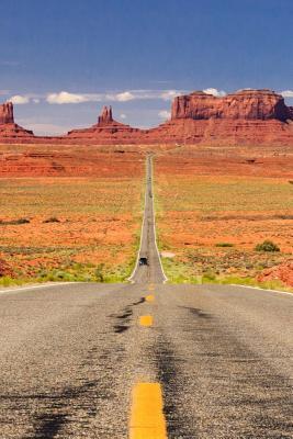 Download The Desert Road to Monument Valley Utah: Blank 150 Page Lined Journal for Your Thoughts, Ideas, and Inspiration -  | ePub