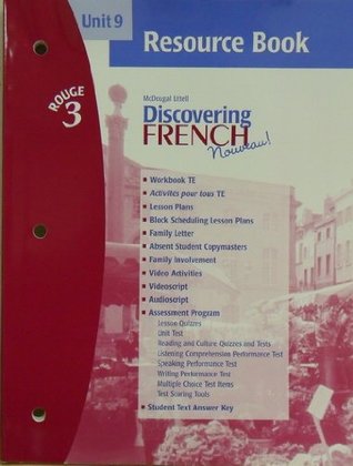 Download Unit 9, Resource Book, Discovering French (Rouge 3) - Various | PDF
