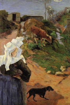 Full Download Breton Women at the Turn by Paul Gauguin - 1888: Journal (Blank / Lined) -  | PDF