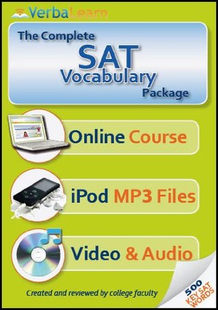 Download The Complete SAT Vocabulary Package: 500 Key Words, Online Course, iPod MP3's, Audio & Video - VerbaLearn | PDF