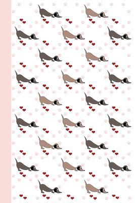 Full Download Graph Journal: Paws and Hearts 6x9: Square Grid Pattern -  | ePub