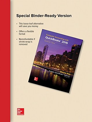 Download Computer Accounting with QuickBooks 2015 [with Student Data Software] - Donna Kay file in PDF