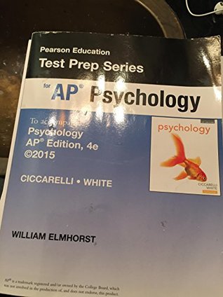 Full Download Person Education Test Prep Series for Ap Psychology for Psychology Fourth Edition Ap Edition - William Elmhorst file in PDF