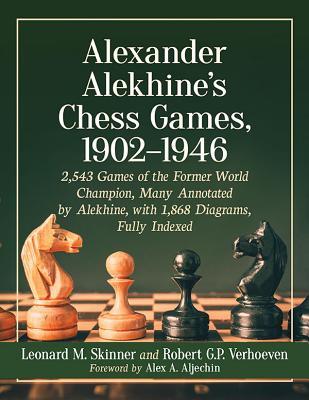 Read Online Alexander Alekhine's Chess Games, 1902-1946: 2543 Games of the Former World Champion, Many Annotated by Alekhine, with 1868 Diagrams, Fully Indexed - Leonard M. Skinner | ePub