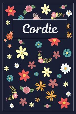 Download Cordie: Lined Writing Notebook with Personalized Name 120 Pages 6x9 Flowers -  | ePub