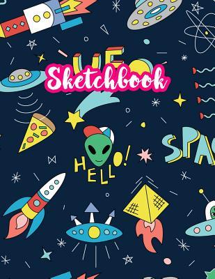 Read Online Sketchbook: Cute Drawing Note Pad and Sketch Book for Kids, Girls and Adult - Large 8.5 x 11 Matte Cover with White Interior (Perfect for Sketching, Coloring, Watercolor, Mixed Media, Doodling, Write and Draw Journal and Notebook) - Perla McIntyre file in PDF