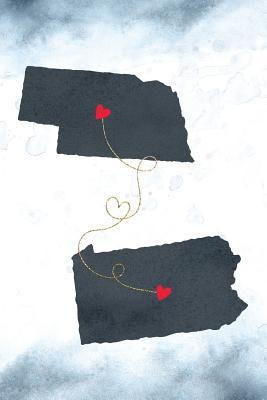 Download Nebraska & Pennsylvania: Long Distance Out of State Notebook - Blank Lines -  file in PDF