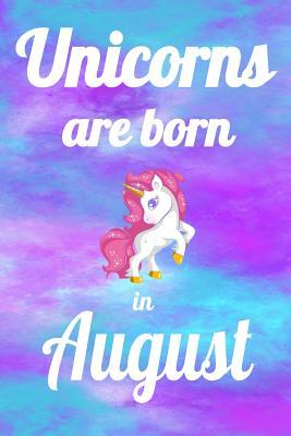Download Unicorns Are Born In August: Cute Unicorn Sketchbook Drawing Composition Book. Half Blank Paper for Drawing, Half College Lined Rule For Journal and Note Taking. - Monthly Unicorn Publishing file in PDF