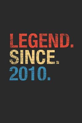 Download Legend Since 2010: Graph Paper Journal (6 X 9 - 120 Pages/ 5 Squares per inch) for Birthday Gift Ide - Legend Publishing file in ePub