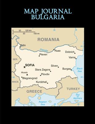 Download Map Journal: Bulgaria: 150 page lined notebook/diary -  | ePub