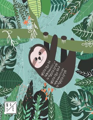 Read Notebook: Hello Sloth in the Forest Notebook and Lined pages, Extra large (8.5 x 11) inches, 110 pages, White paper (Notebook for Kids) - Lena John file in PDF