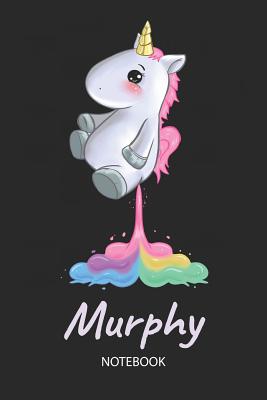 Download Murphy - Notebook: Blank Ruled Personalized & Customized Name Rainbow Farting Unicorn School Notebook Journal for Girls & Women. Funny Unicorn Desk Accessories for Kindergarten, Primary, Back To School Supplies, Birthday & Christmas Gift for Women. -  file in ePub