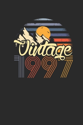 Download Vintage 1997: Blank Lined Notebook (6 x 9 - 120 pages) Birthday Themed Notebook for Daily Journal, Diary, and Gift - Vintage Birthday Publishing | ePub